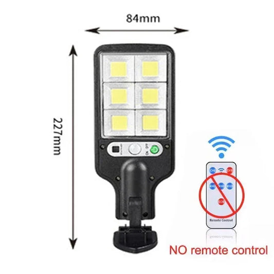 Solar Street Lights Outdoor 2500W Solar Lamp With 3 Light Mode Waterproof Motion Sensor Security Lamp for Garden Patio Path Yard