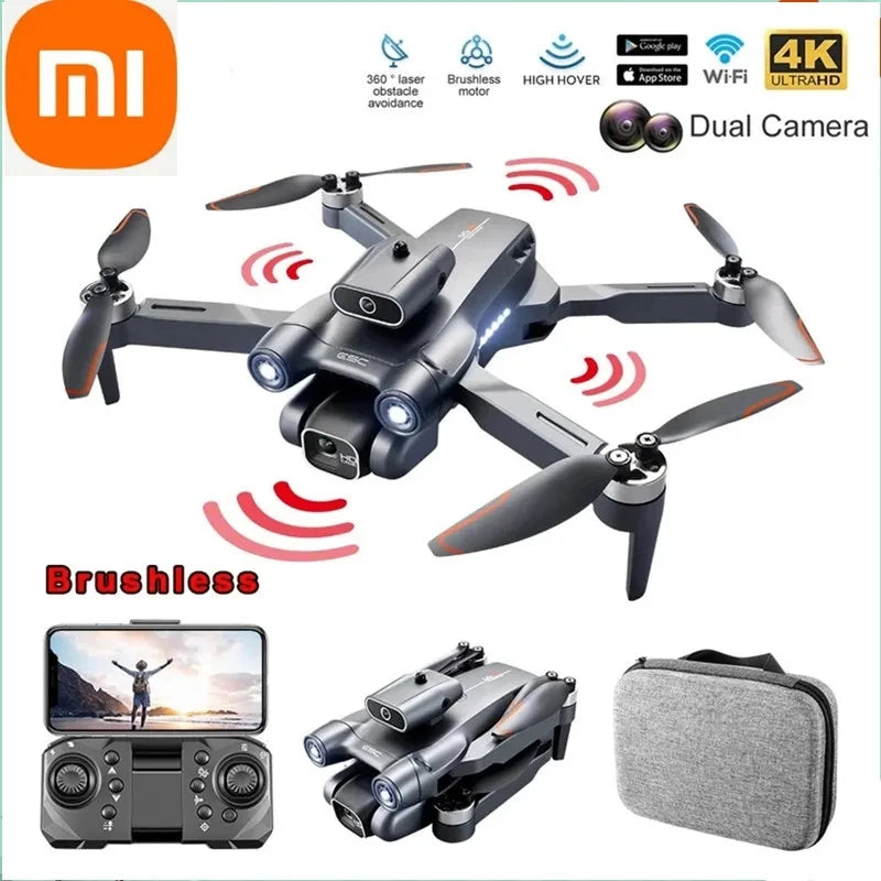 Xiaomi S1S Mini 6K HD Dual Camera Drone Visual Obstacle Avoidance Brushless Motor GPS 5G WIFI RC Dron Mi E99 4K FPV Quadcopter