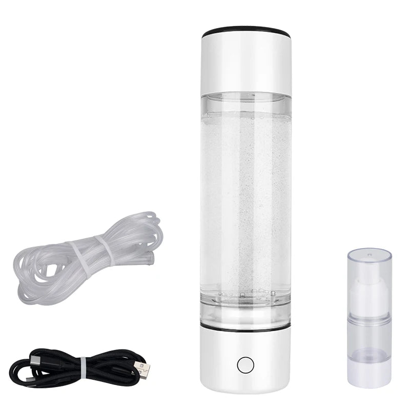 Quantum Smart MRETOH Molecular Resonance Nano High Rich Hydrogen Water Cup Generator SPE ORP Alkaline Ionizer Pure H2 Bottle