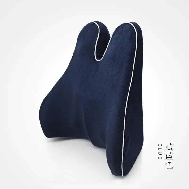 Memory Foam Gel Cushion Waist Lumbar Support Pillow Spine Coccyx Protect Orthopedic Car Seat Office Sofa Back Cushion