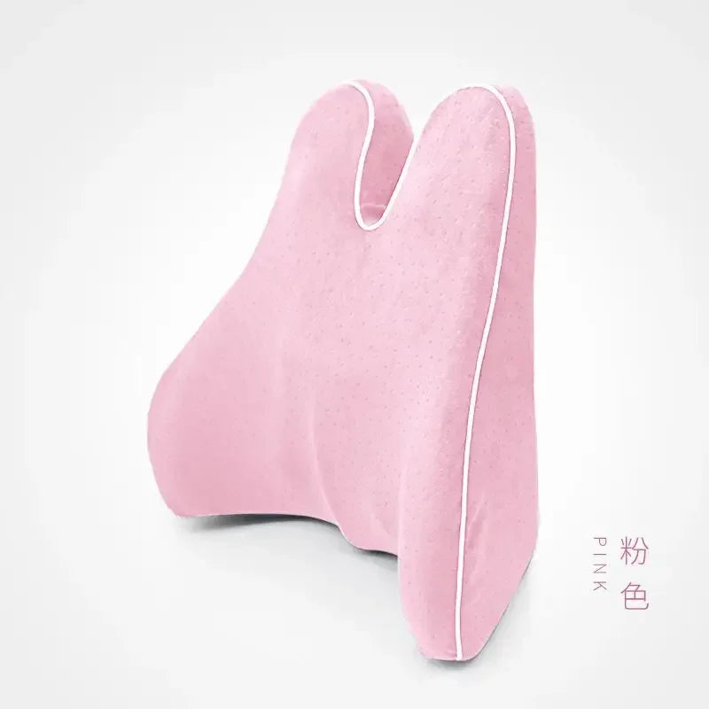 Memory Foam Gel Cushion Waist Lumbar Support Pillow Spine Coccyx Protect Orthopedic Car Seat Office Sofa Back Cushion