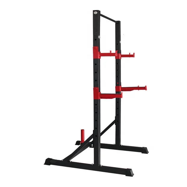 Household fitness equipment adjustable barbell squat rack pull-ups